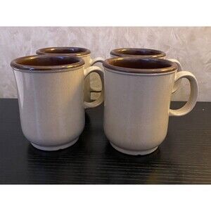 Vintage Prolon Melamine mugs/cups #9520 set of 4